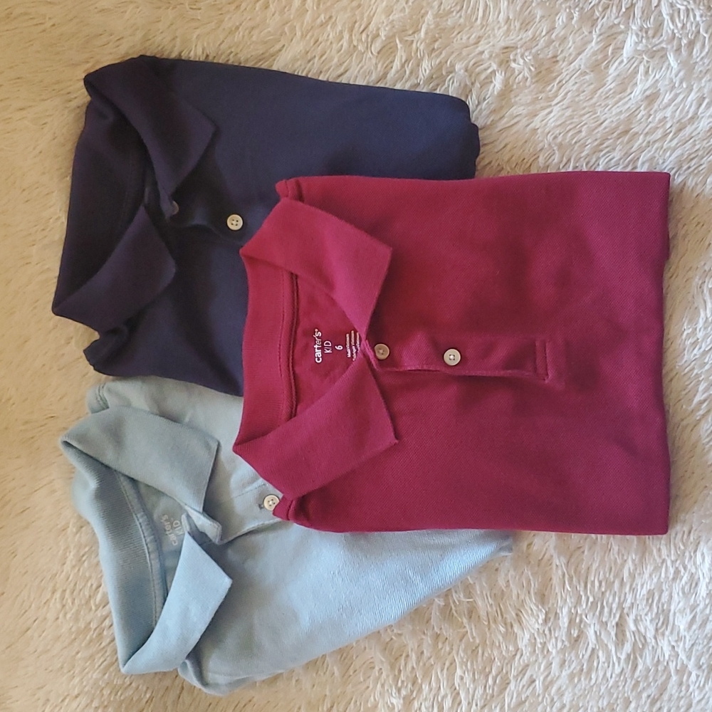 Boy's Carter's Kid Polo Shirts 👕 size 6